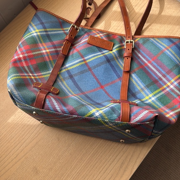 Dooney & Bourke Tartan Tote Bag - Picture 11 of 11